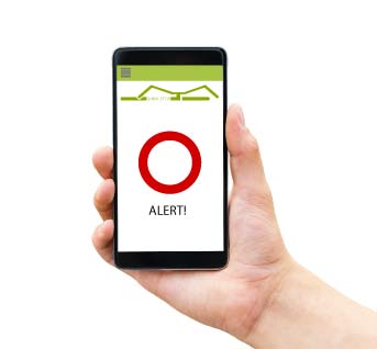 lightweight bike lock tamper phone alert